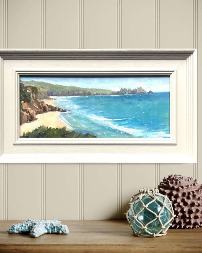 White Sands of Porthcurno - Sandy Morgan