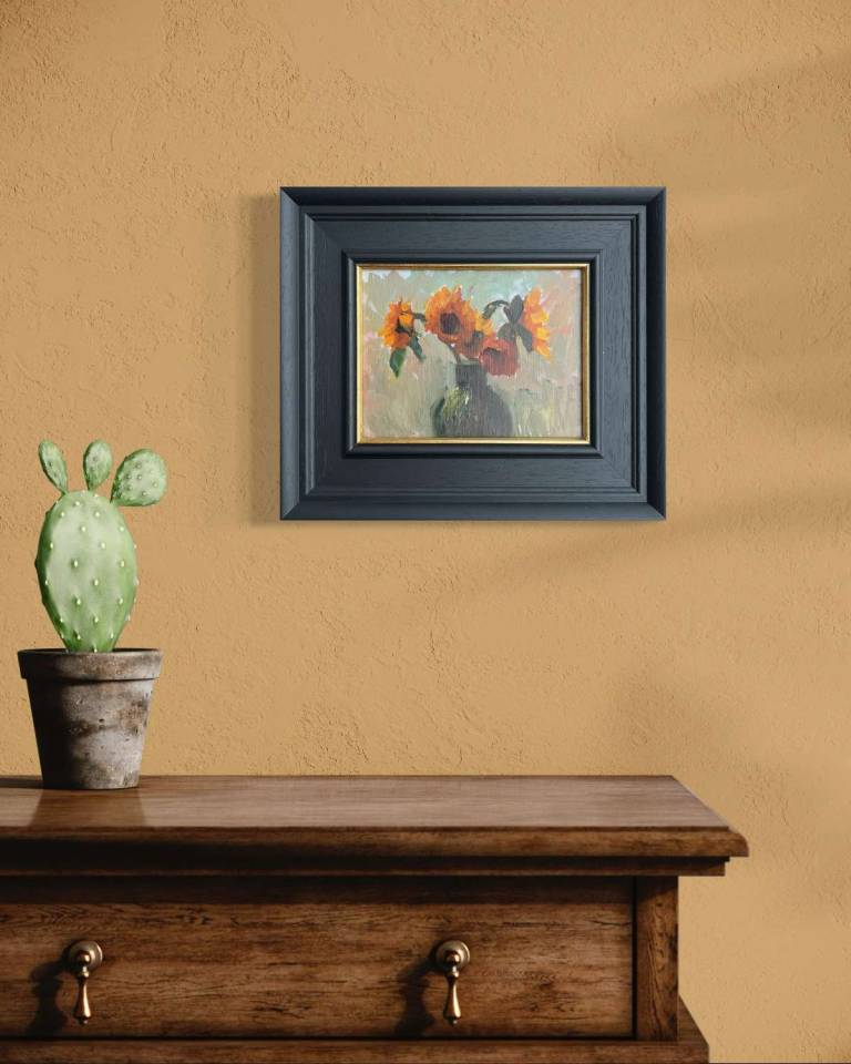 Sunflowers in Morning Light - Sandy Morgan