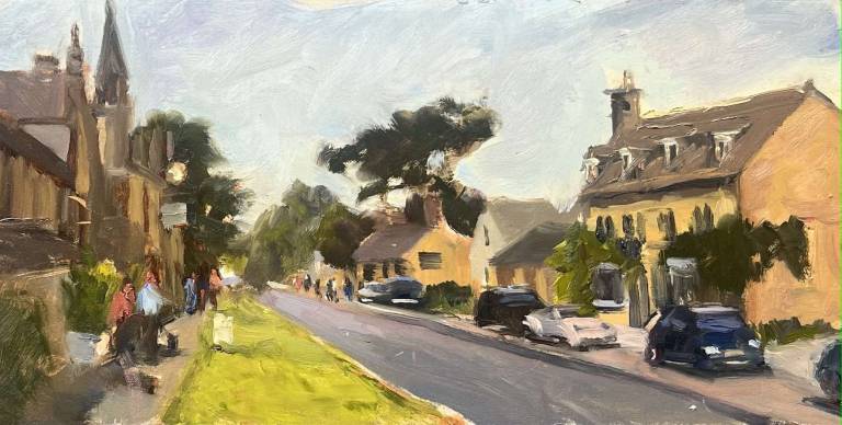 Broadway High Street, Cotswolds - Sandy Morgan