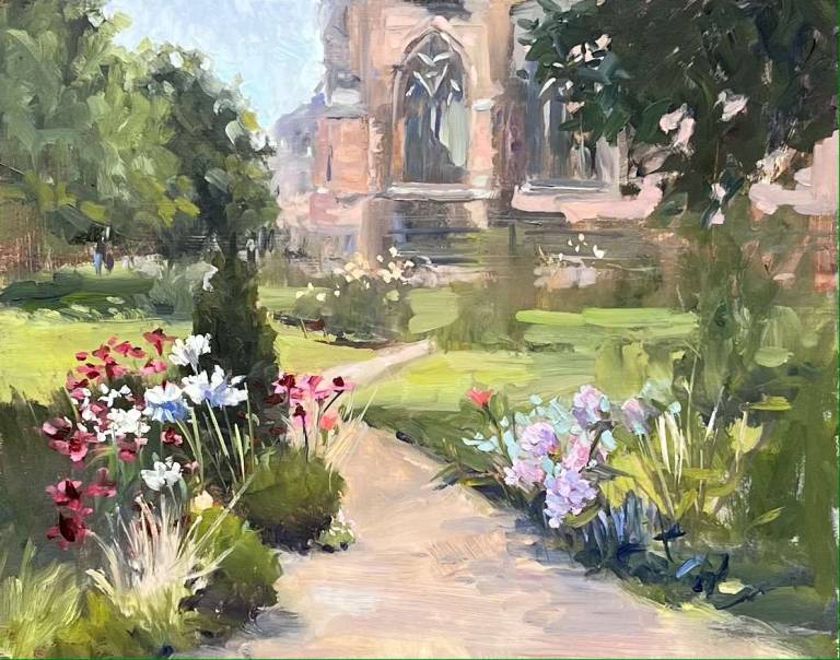 Chester Cathederal Gardens in Bloom - Sandy Morgan