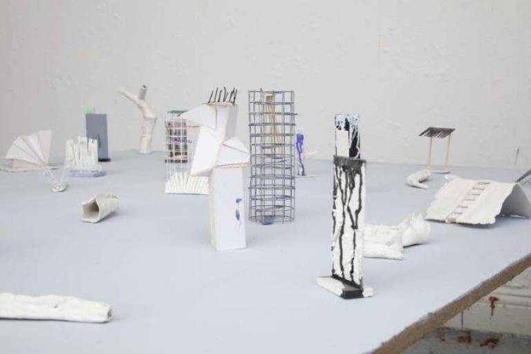 table sculpture. 4 2021 - Alex Ramsay