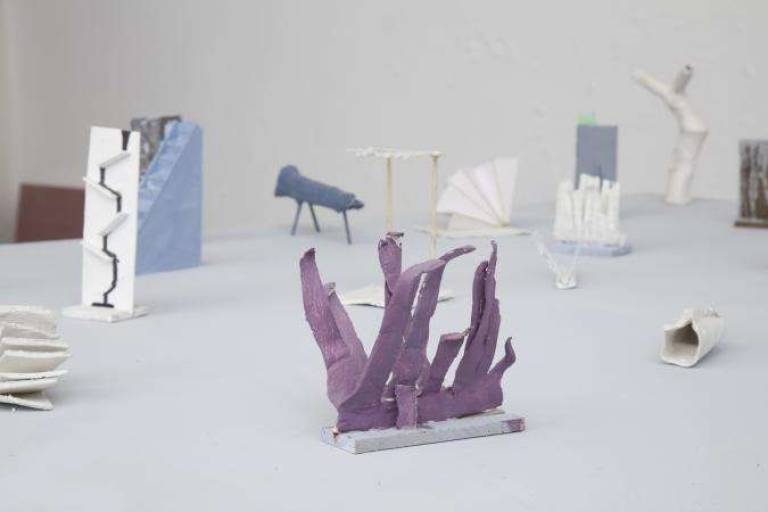 table sculpture. 4 2021 - Alex Ramsay