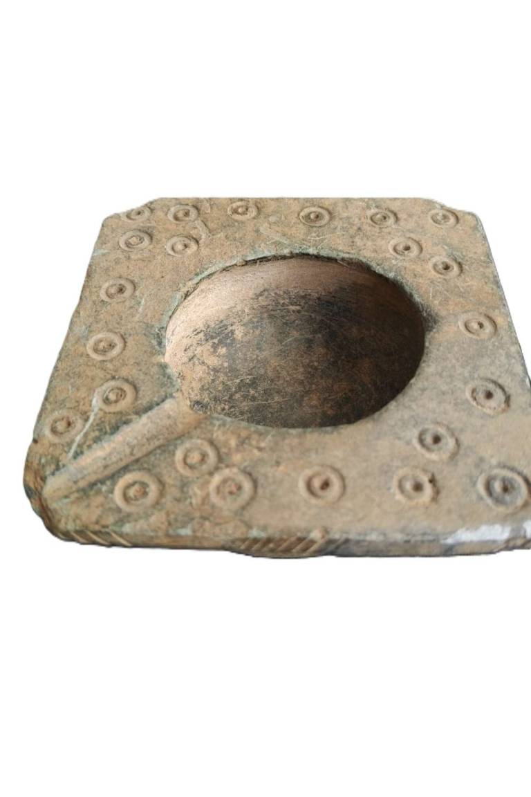 Bactrian Chlorite Libation Vessel - Egyptian Antiquities