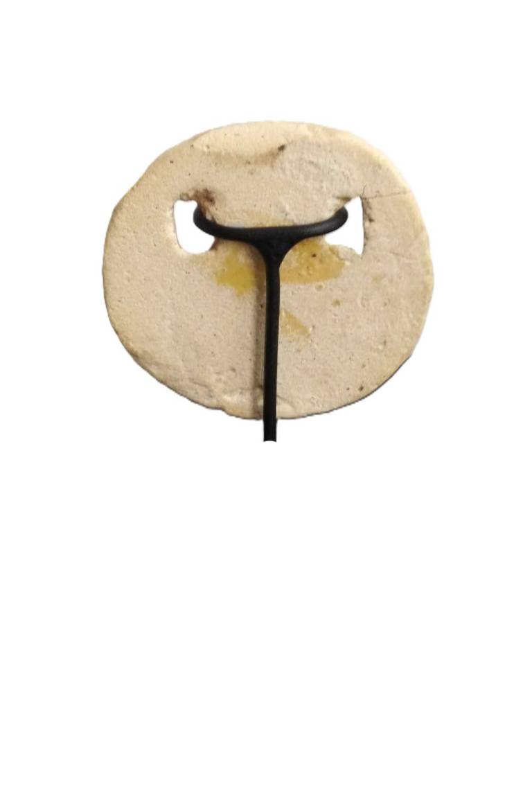 Egyptian Faience amulet of Bes  Late Period c. 715 - 332 BC - Egyptian Antiquities