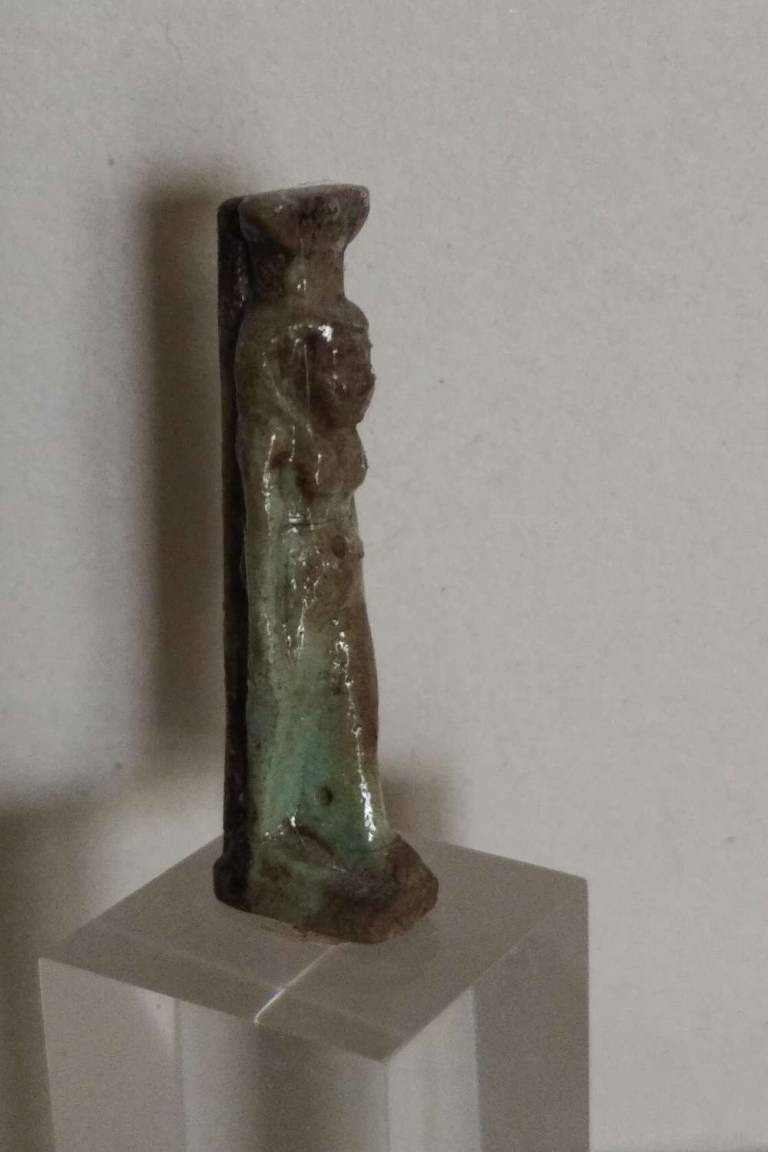 Egyptian amulet of a striding Nephthys   Egypt Late Period - Egyptian Antiquities
