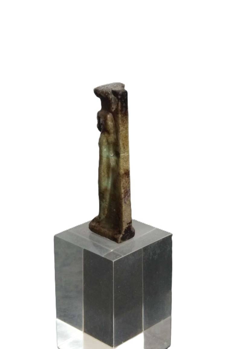 Egyptian amulet of a striding Nephthys   Egypt Late Period - Egyptian Antiquities