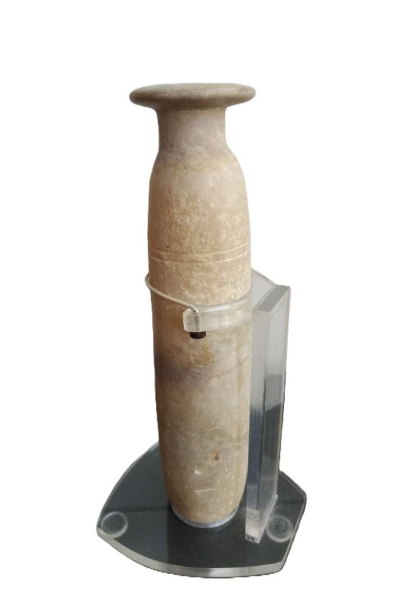 Hellenistic Alabaster Alabastron - Egyptian Antiquities