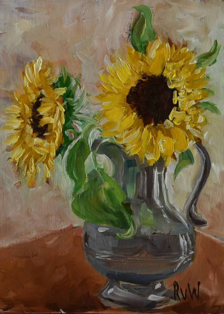 Two sunflowers - Ronell van Wyk