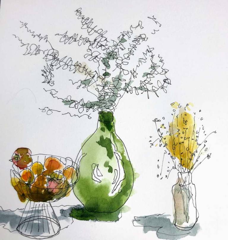 Interior sketch toulouse - Ronell van Wyk