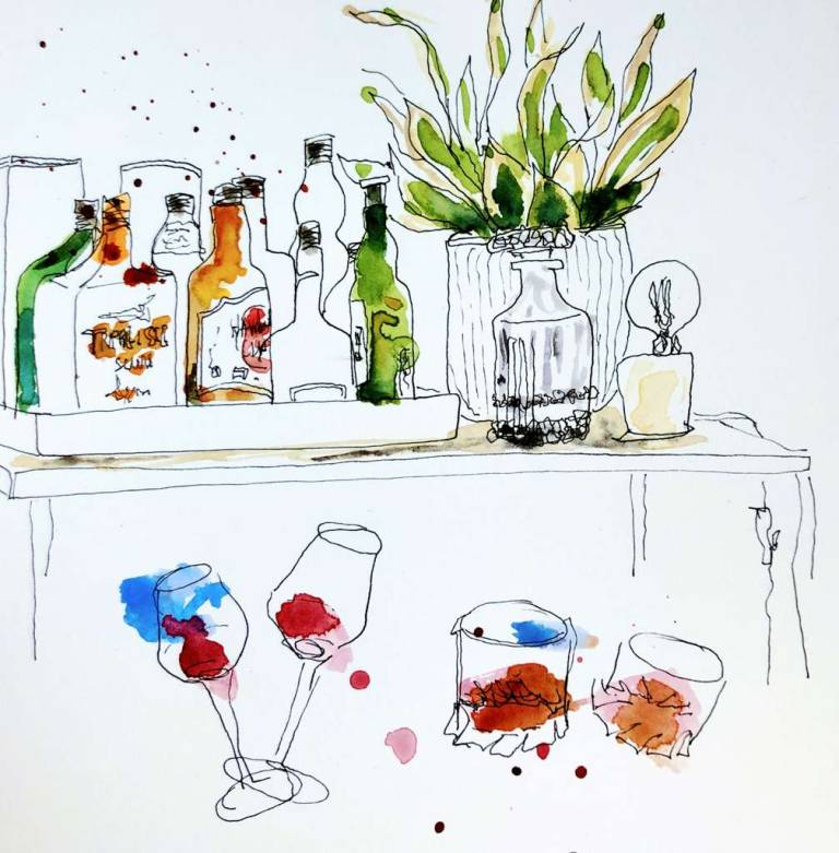 Interior sketch toulouse 2 - Ronell van Wyk