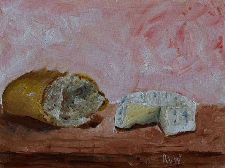 Baguette and cheese - Ronell van Wyk