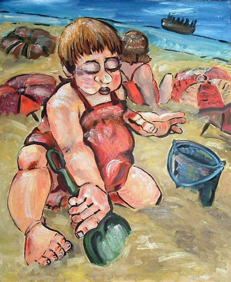 Building sand castles - Ronell van Wyk