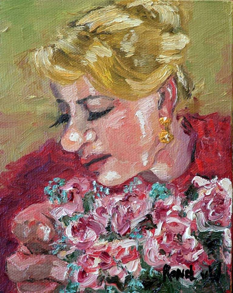 Lady with blonde hair - Ronell van Wyk