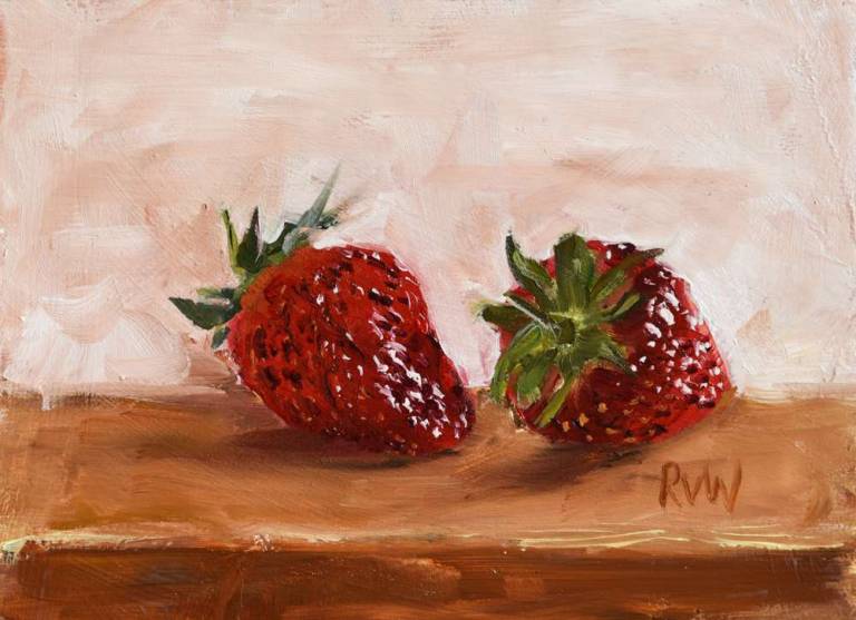 Two strawberries - Ronell van Wyk