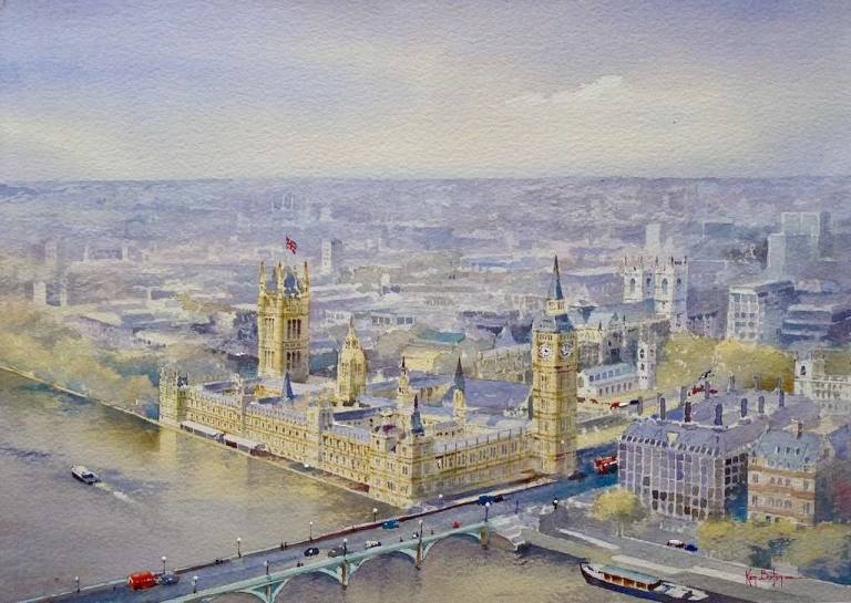 From the London Eye - Ken Burton