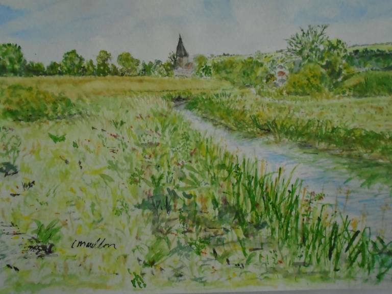 By the river near Alfriston - Linda Mauldon