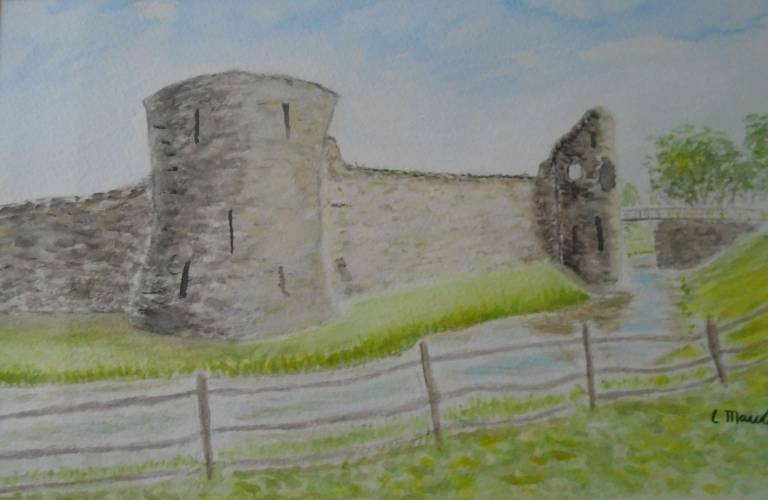 Pevensey Castle - Linda Mauldon