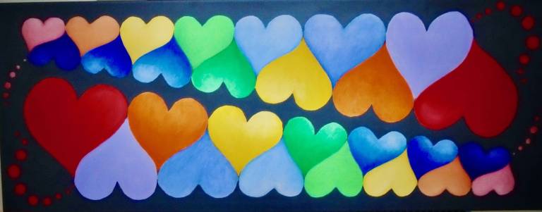 Hello Yellow Hearts - Jo Sargisson