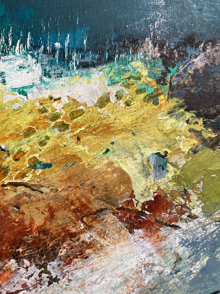 Peering over the Rocks - Sarah Pooley