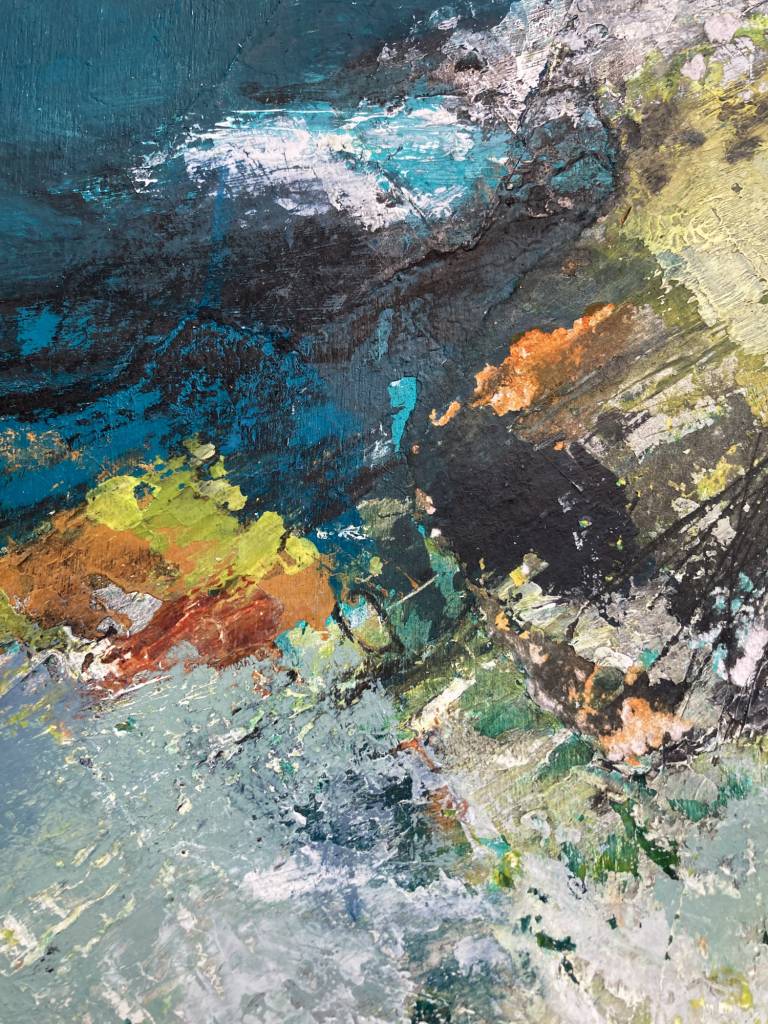 Peering over the Rocks - Sarah Pooley