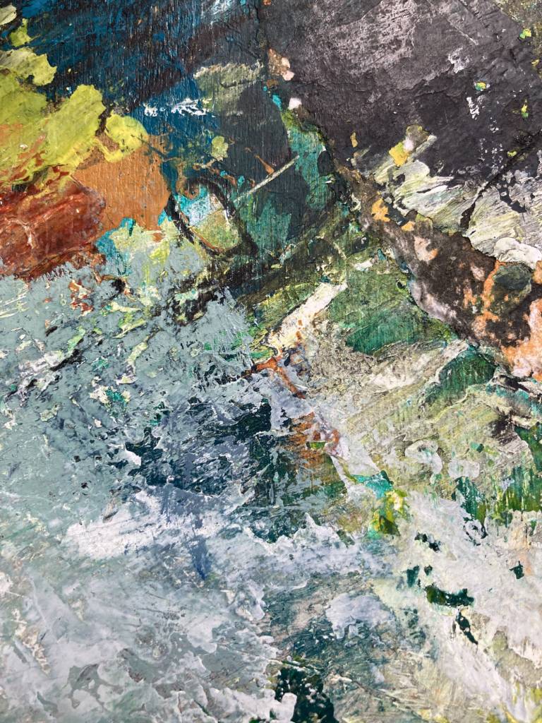 Peering over the Rocks - Sarah Pooley