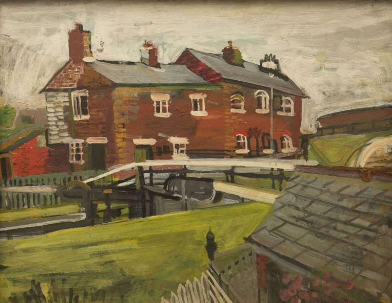 Top Locks Landscape, Lathom Ormskirk, 1958 - Tom Robb