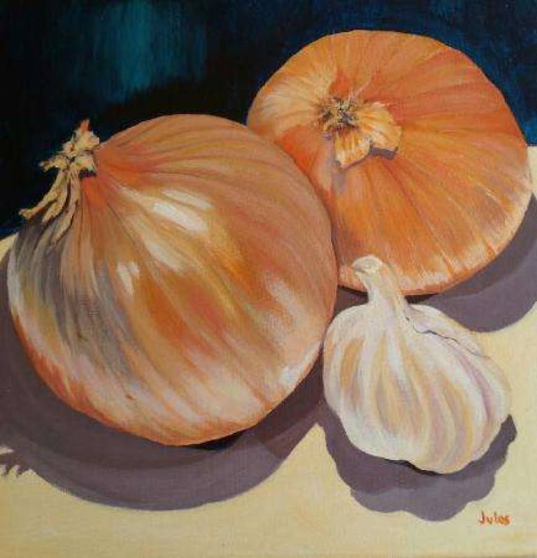 Onions and garlic - Jules Hoare