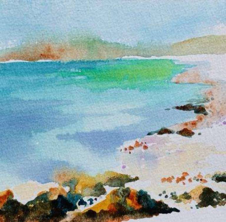 Iona ( small watercolour ) - Jules Hoare