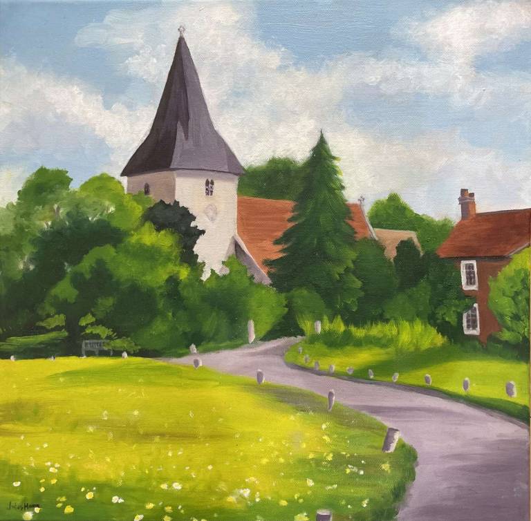 Bosham Church with green - Jules Hoare