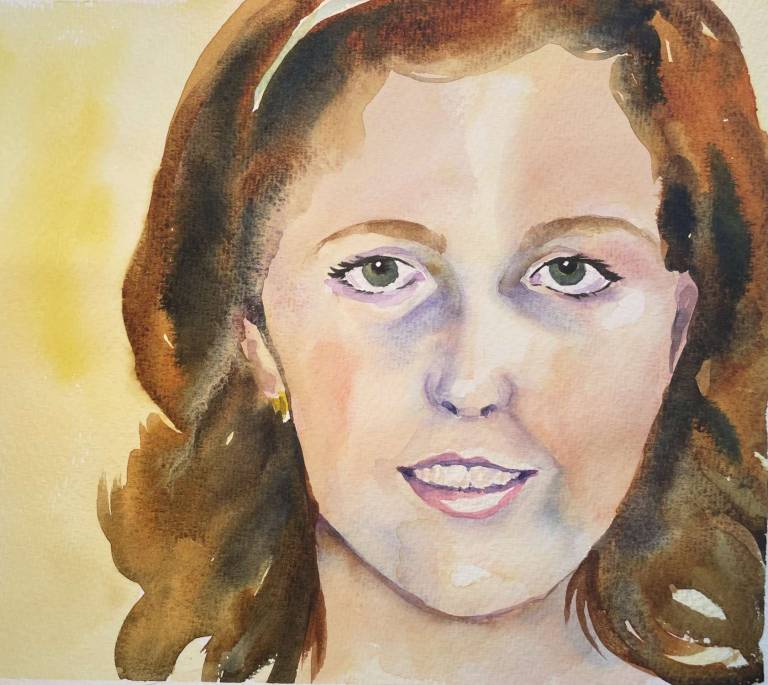 Georgie aged 18 - Jules Hoare