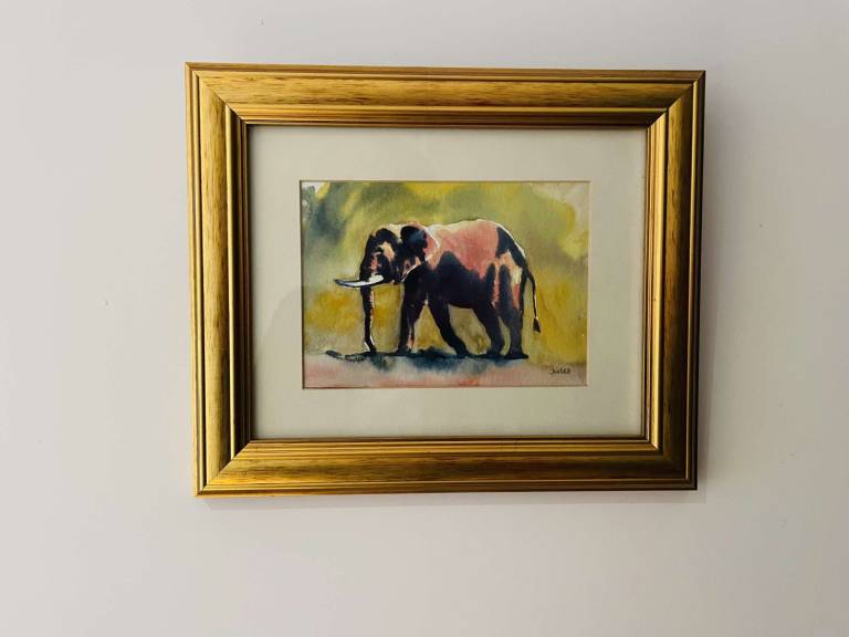 Elephant in the bush - Jules Hoare