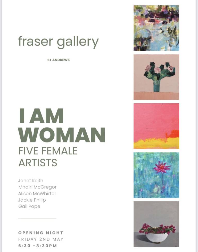 Fraser Gallery "I Am Woman" 5 artist exhibition 2025 - 