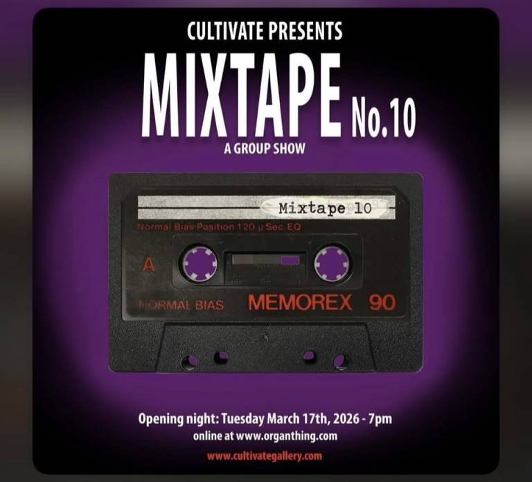 Cultivate Gallery,London.Mixtape No.10 online exhibition - 