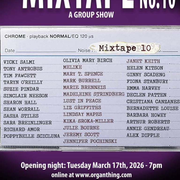 Cultivate Gallery,London.Mixtape No.10 online exhibition - 