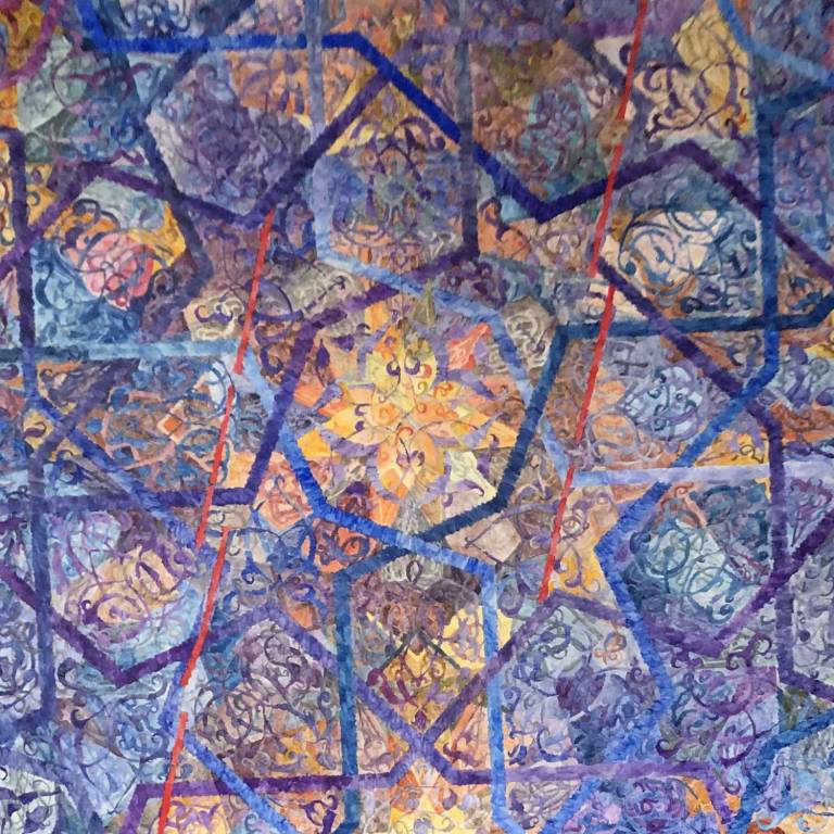 Purple and Orange - Stephanie Oates