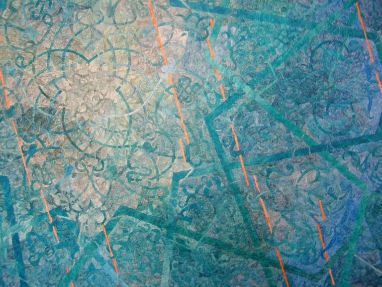 Star with orange stripes - Stephanie Oates