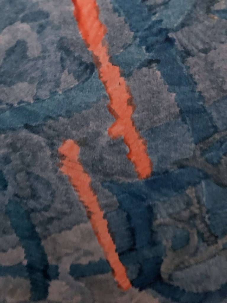 Star with orange stripes - Stephanie Oates