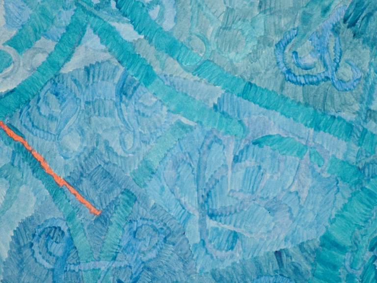 Blue Arabesques - Stephanie Oates