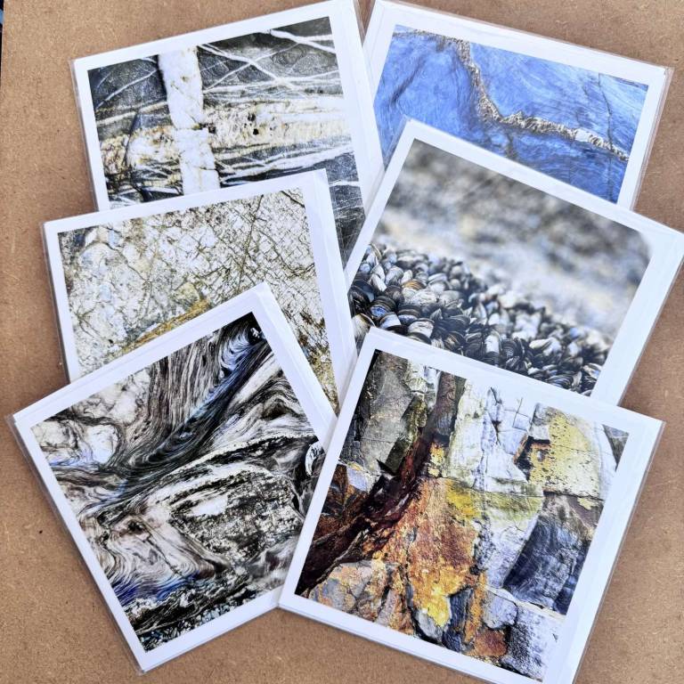 Pack of 6 Rock Greetings Cards - Roberta Hopkins