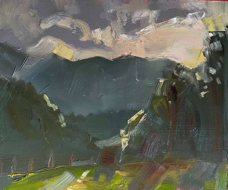 Sunsetting in Abruzzo - Lyn O'Neill