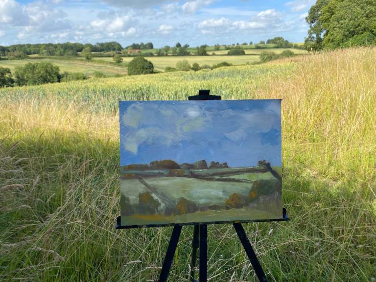 Pleinair painting - Lyn O'Neill