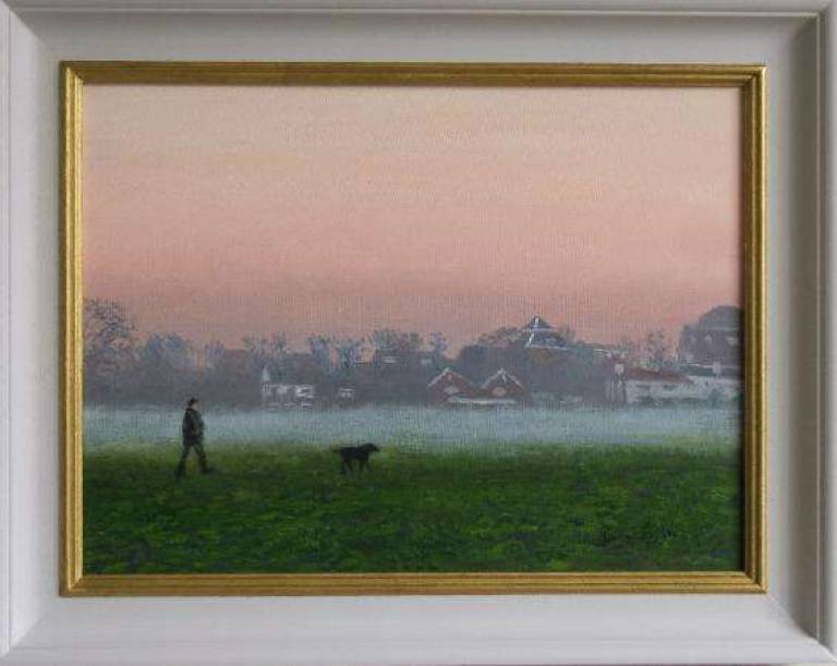 Walking the Dog on Wimbledon Common - John Field