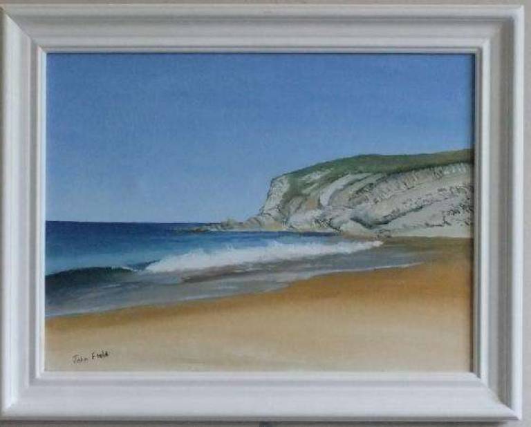 Empty Spanish Beach - John Field