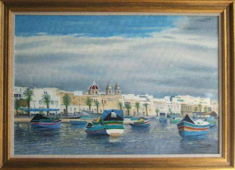 Marsaxlokk Harbour, Malta - John Field