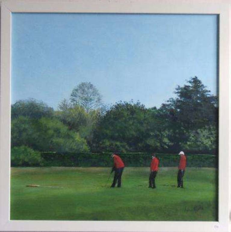 Golfers on Wimbledon Common - John Field