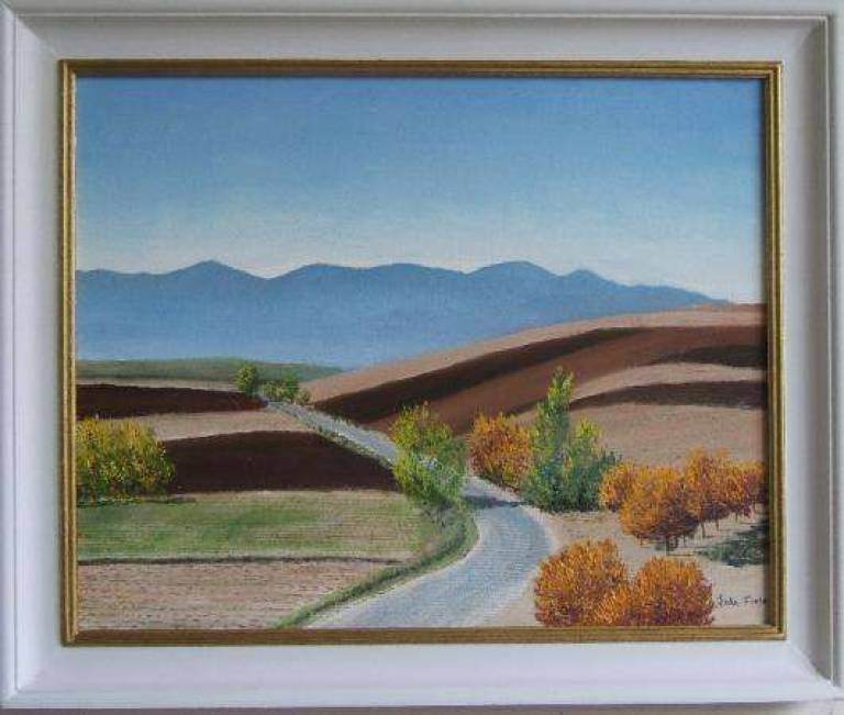 Road to San Millan, Spain - John Field