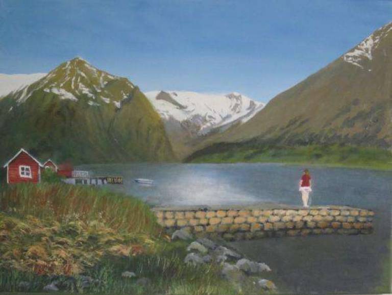 Admiring the View near Balestrand - John Field