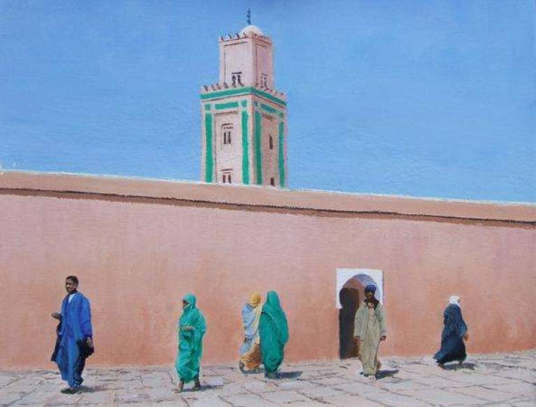 Passing in the Street - Morocco - John Field