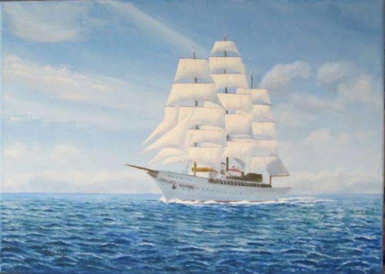 Sea Cloud before the Wind - John Field