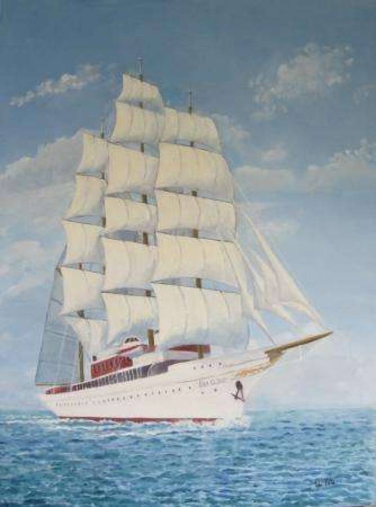 Sea Cloud under Sail - John Field